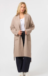Tops: Mia cardigan oat marle