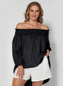 Alessandra top black