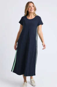 Recovery dress navy mint