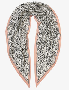 Triangle scarf safari rose