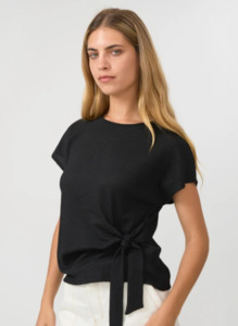 Tops: Cara top black