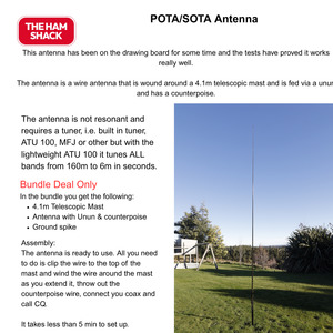 Antenna for POTA/SOTA 4m option