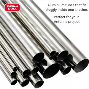 Aluminium Tube 25.17mm OD 2mm wall thickness - price per 5m length
