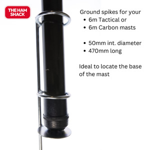 Antenna Spike: Ground spike for Telescopic masts