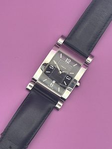 Products: Swiss Made Coach Wristwatch in Tank style w/ B&P