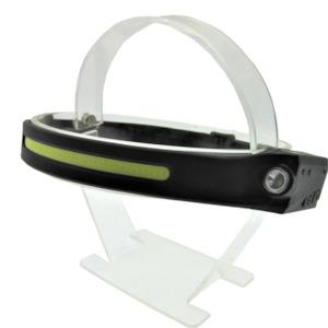 Lighting: Perfect Image Motion Sensor Strip LED Headlamp 350 Lumens - Rechargeable