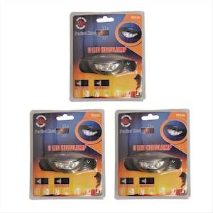 Lighting: 3 x Perfect Image Headlamps