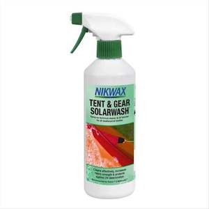 Tent Care And Repairs: Nikwax Tent & Gear SolarWash Spray-On Cleaner and Protector