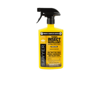 Insect Repellants: Sawyer Permethrin Fabric Treatment Premium Insect Repellent
