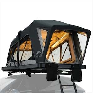 Hard Shell Roof Top Tents: Wild Land Summit Explorer Hard Shell Roof Tent with Self Inflating Mattress