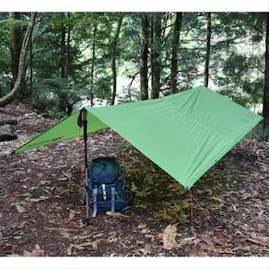 Ultralight Tarps: Orson Skyline Ultralight Tarp - 2x3m, 20D Ripstop Silnylon, 380g