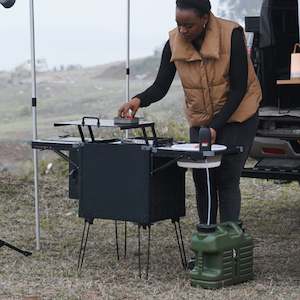 Camping Furniture: Wild Land Portable Aluminium Kitchen Box