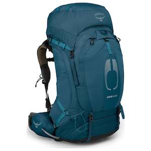 Backpacks: Osprey Atmos AG 65 Backpack - Venturi Blue