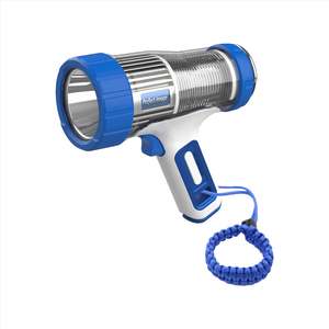 Lighting: Marine 3000 Lumen Rechargeable Waterproof Spotlight and Lantern