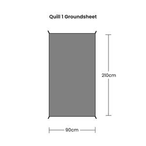 Groundsheets And Footprints: Orson Quill 1 UL Tent Groundsheet