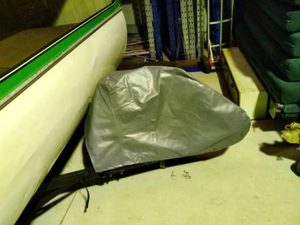 Extra Large Flat Canvas Utility Bag, Perfect for Whole Tents and Awnings