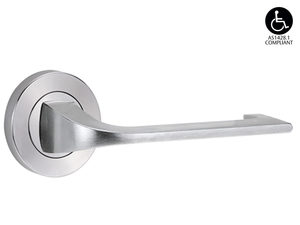 Commercial Handles: Lockwood 1220/1221/124 Lever handles On Round Rose