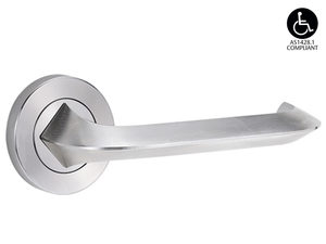 Commercial Handles: Lockwood 1220/1221/116 Lever handles On Round Rose