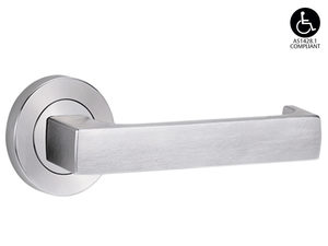 Commercial Handles: Lockwood 1220/1221/112 Lever handles On Round Rose