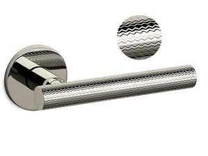 Olivari Atena Rank Lever Handles On Low Round Rose