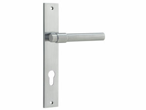 Door Handles: Iver Helsinki Levers On Rectangular Long Plate Euro 85