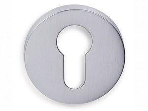 Products: Groel Round Euro Keyhole Escutcheon
