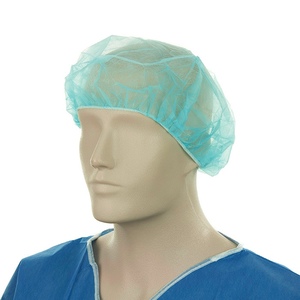 Products: Bastion Bouffant Hat - 61cm. Blue/White - Interlab NZ