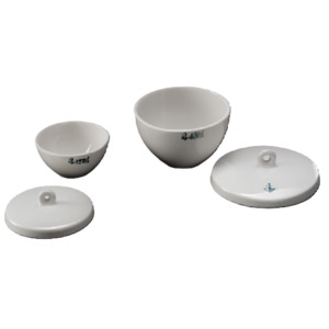Porcelain Crucibles, Low Form - Interlab NZ