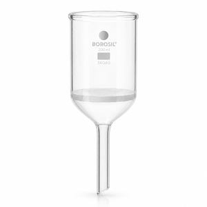 Glass Buchner Funnel with Sintered Disc - Interlab NZ