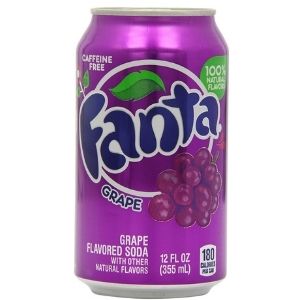 Drinks: Fanta Grape single (355ml)