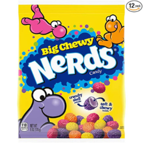 Nerds BIG CHEWY Peg Bag