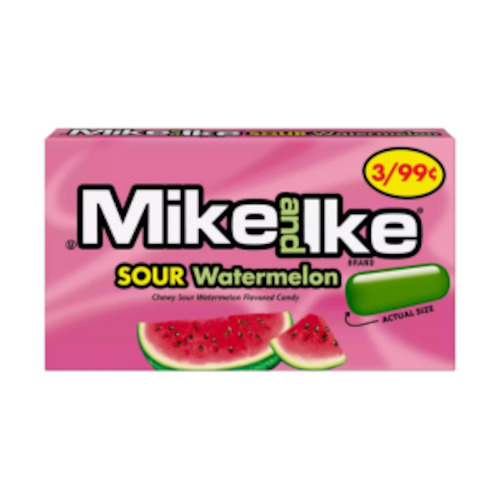 Mike & Ike Sour Watermelon Small Box