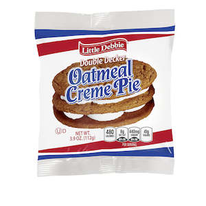 Little Debbie Double Decker Oatmeal Cookie 6ct