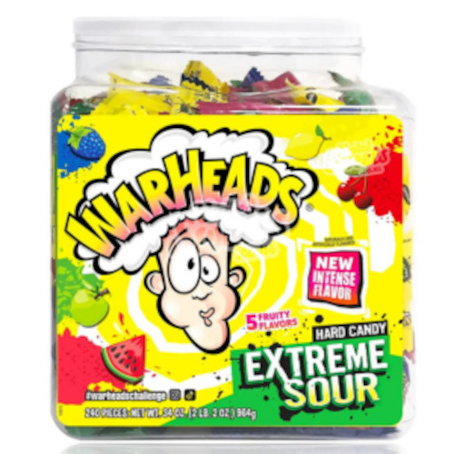Warheads: WarHeads Ext Sour Tub 240ct