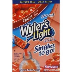 Sachet Drinks: Wylers Light Singles To Go Cherry (Sugar Free)