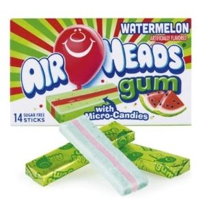 Gum Mints: AirHeads Gum - Watermelon (Dated june 2024)
