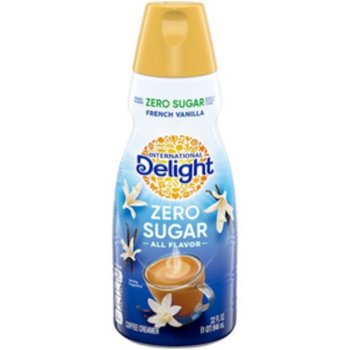 Coffee Creamers: International Delight French Vanilla Sugar Free Coffee Creamer 946ml (32oz)