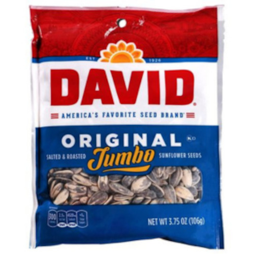 Sunflower Seeds: David Sunflower Seeds Original 106g