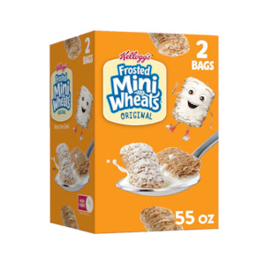 Cereal: Kellogs Frosted Mini Wheat Cereal (1.5kg)