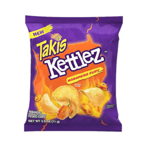 Takis Kettle Chips Habanero Fury 2.5oz (71g) x20ct