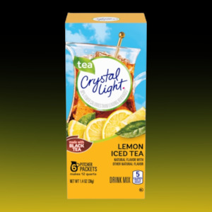 New Arrivals: Crystal Light Beverage On The Go Lemon Ice Tea (39g)