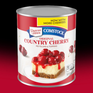 Grocery: Duncan Hines Comstock Cherry Filling 30oz (850g)