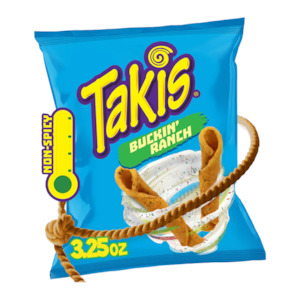 Snacks Crackers: Takis - Buckin Ranch (92g) x20ct (Dated Aug 2025)