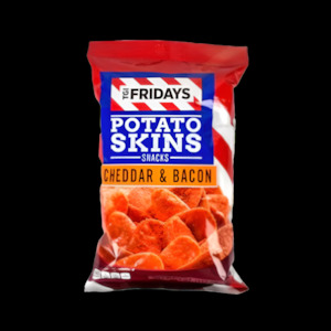 TGI Friday's Potato Skins Cheddar & Bacon Snack Chips 22oz (624g)