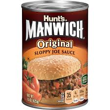 Hunts Manwich Original Sloppy Joe Sauce 15oz (425g) x 24ct