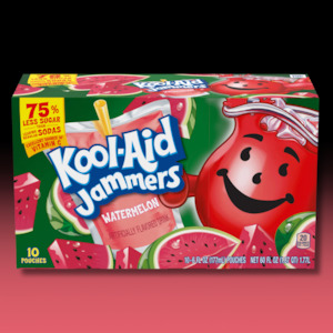 Kool Aid Jammers WATERMELON 10ct