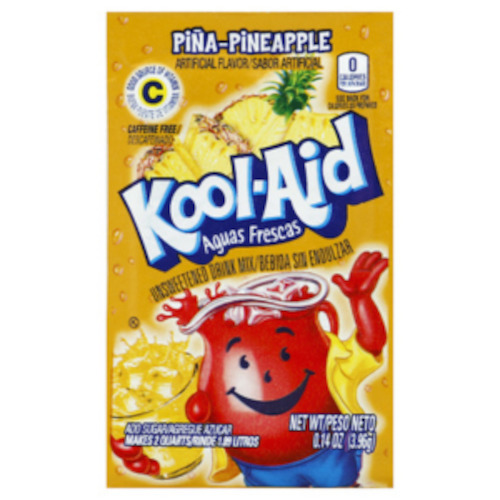 Kool Aid: Kool Aid Drink Mix Sachet PINA- PINEAPPLE