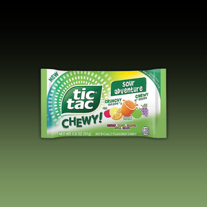 New Arrivals: Tic Tac Chewy 1.8z SOUR Fruit Adventure Bag