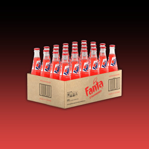 New Arrivals: Fanta Strawberry 355ml Glass Bottle 24ct - Batch Arrived with BBD Dec 19 2025