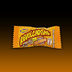 Jovy Revolcaditas Candy - Mango Flavoured Chili Covered Hard Candy with Soft Can&hellip;